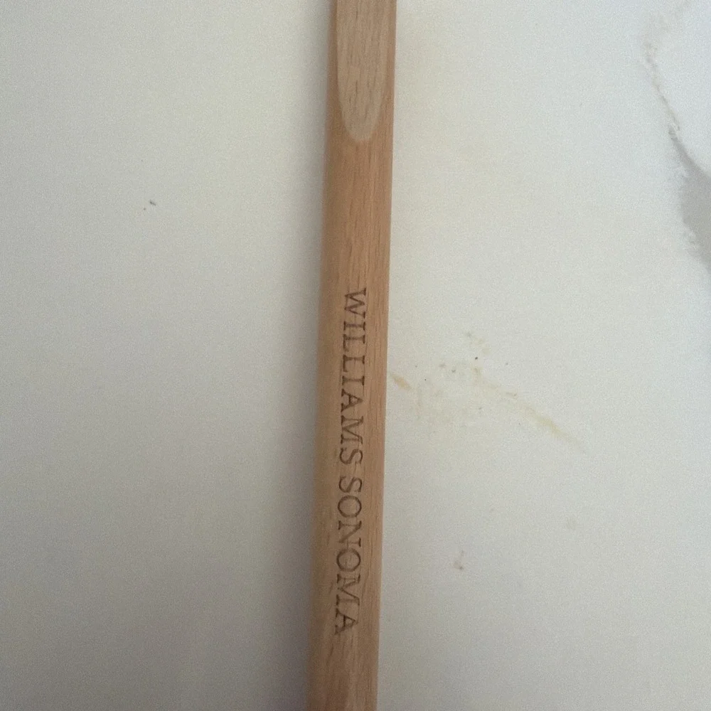 Williams Sonoma No Kid Hungry Tools For Change Common Auto Silicone Wood Spatula